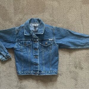 Cherokee Girls Blue Denim Trucker Jacket